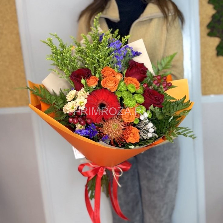 Сборный букет #А147 Flowers delivery Vladivostok