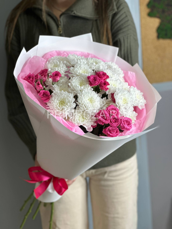 Composite bouquet #A4189 Flowers delivery Vladivostok