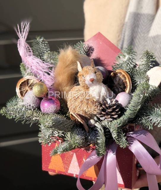 Новогодняя композиция в конверте #NY532