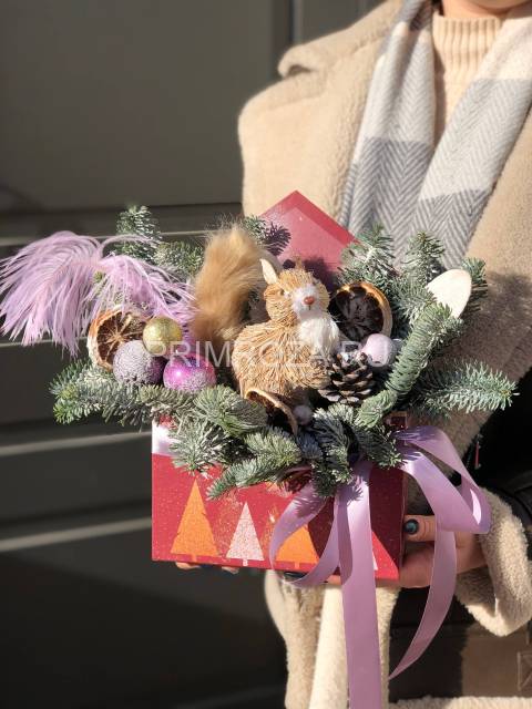 Новогодняя композиция в конверте #NY532