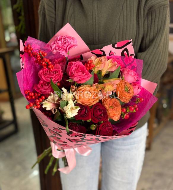 Сборный букет #А148