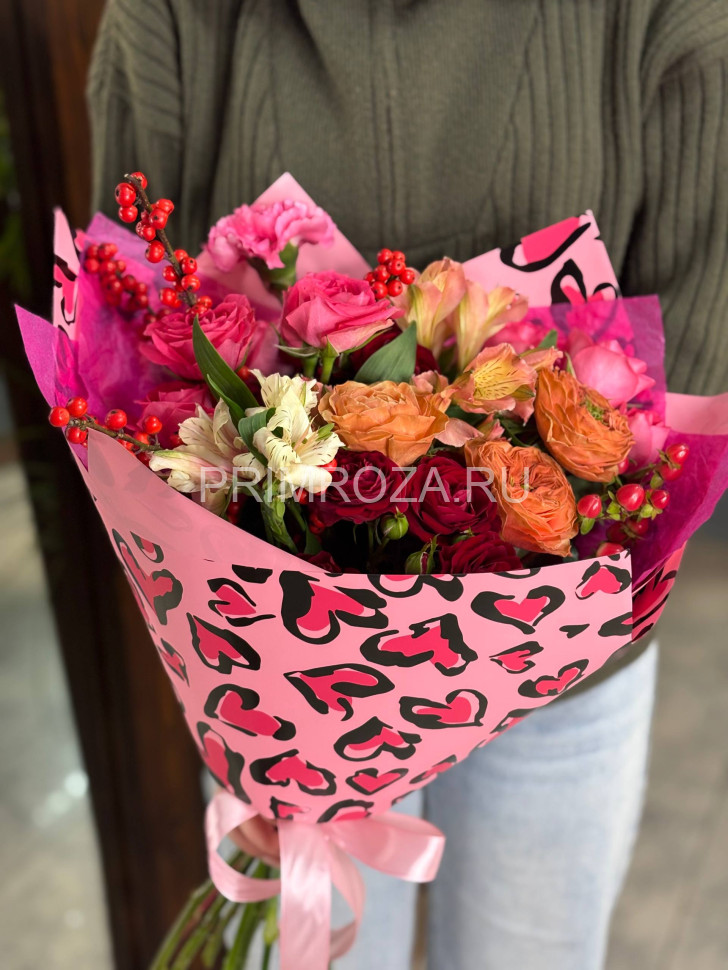 Сборный букет #А148 Flowers delivery Vladivostok