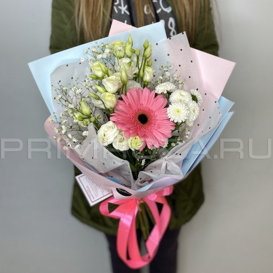 Mixed bouquet of roses #A8903 Flowers delivery Vladivostok