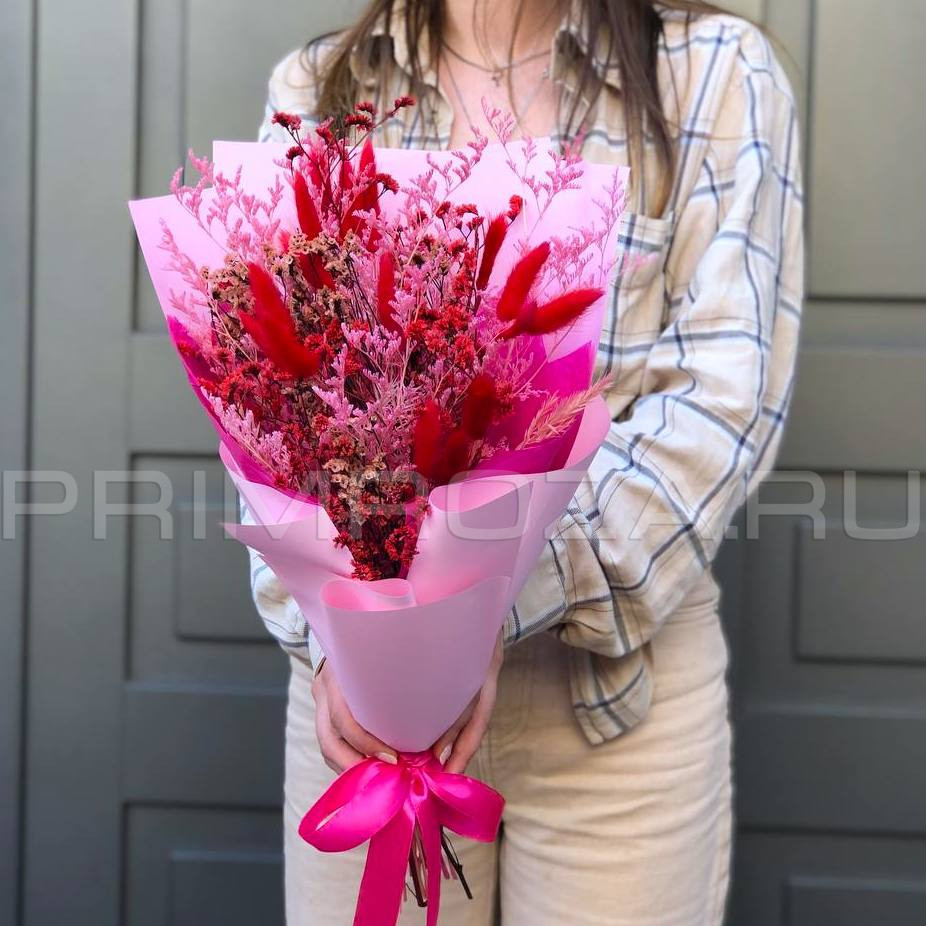 Bouquet of dried flowers#S3656 Flowers delivery Vladivostok