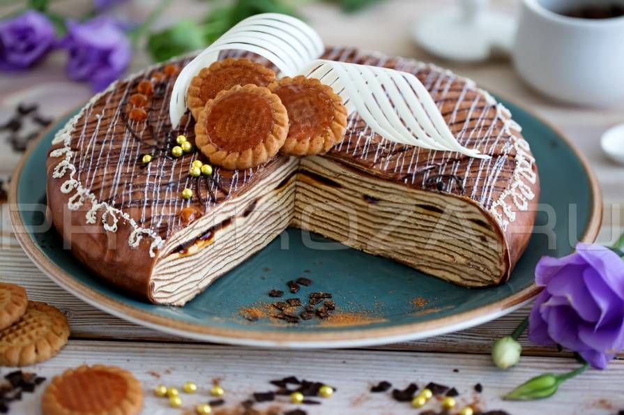 PANCAKE caramel cake