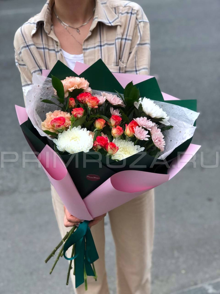 Сборный букет #A1154 Flowers delivery Vladivostok