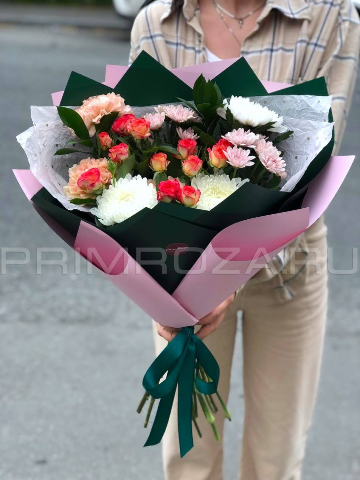 Сборный букет #A1154 Flowers delivery Vladivostok