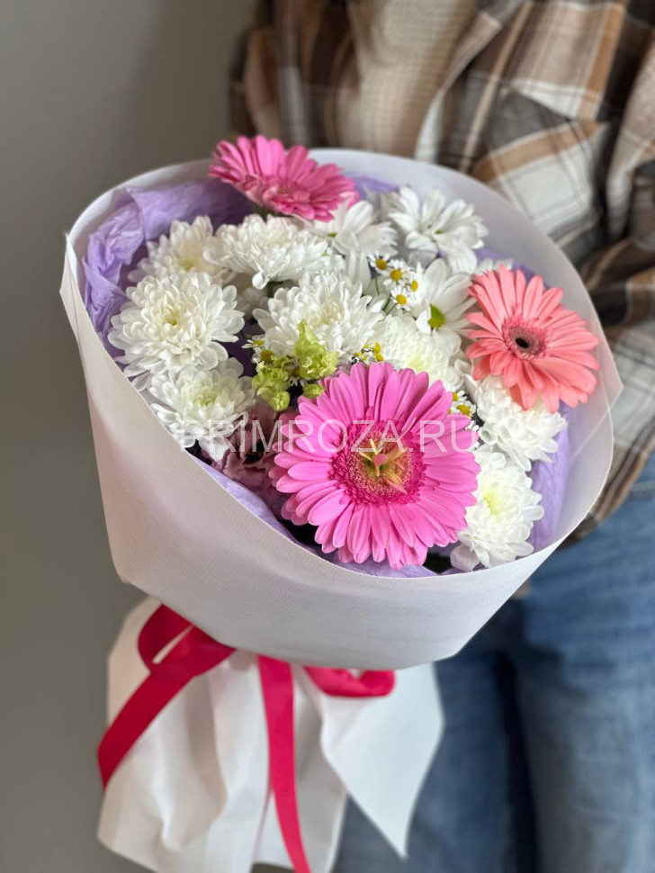Ассорти букет #A1512 Flowers delivery Vladivostok