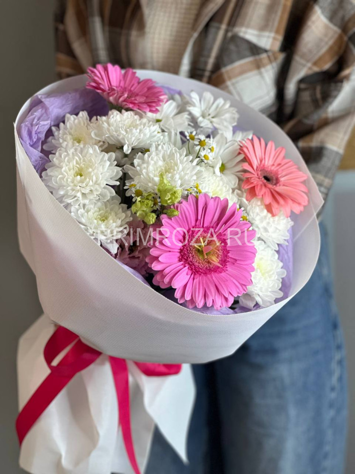 Ассорти букет #A1512 Flowers delivery Vladivostok