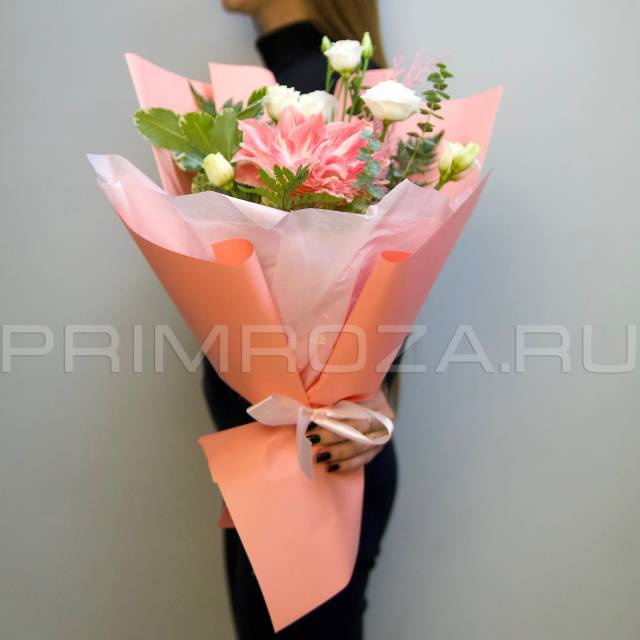 Bouquet with amaryllis #DM17