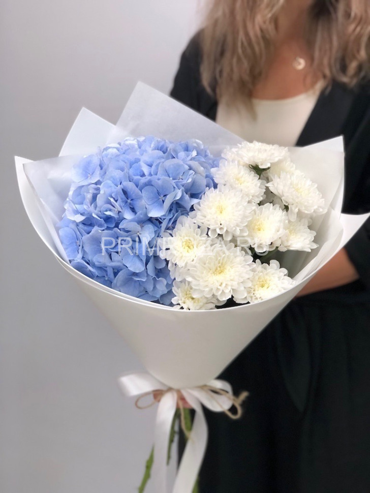 Bouquet with hydrangea 