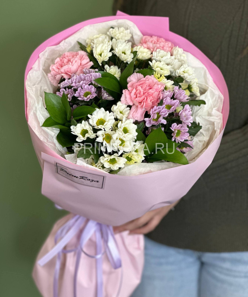 #DV021 Нежный сборный букет   Flowers delivery Vladivostok