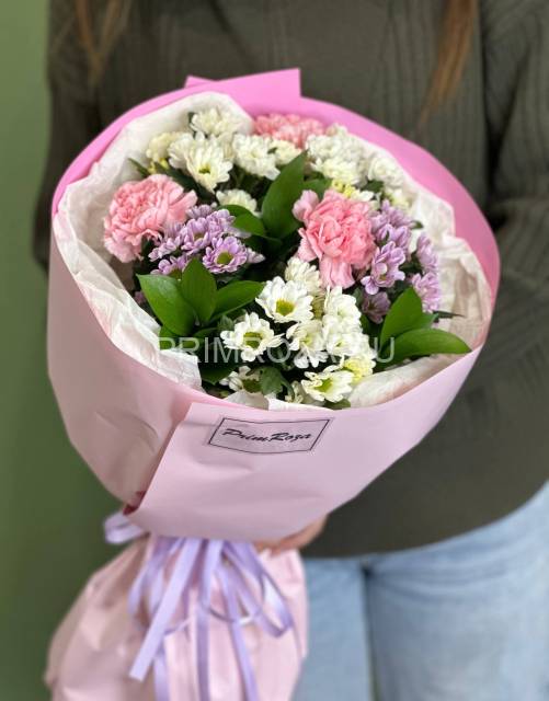 #DV021 Нежный сборный букет  