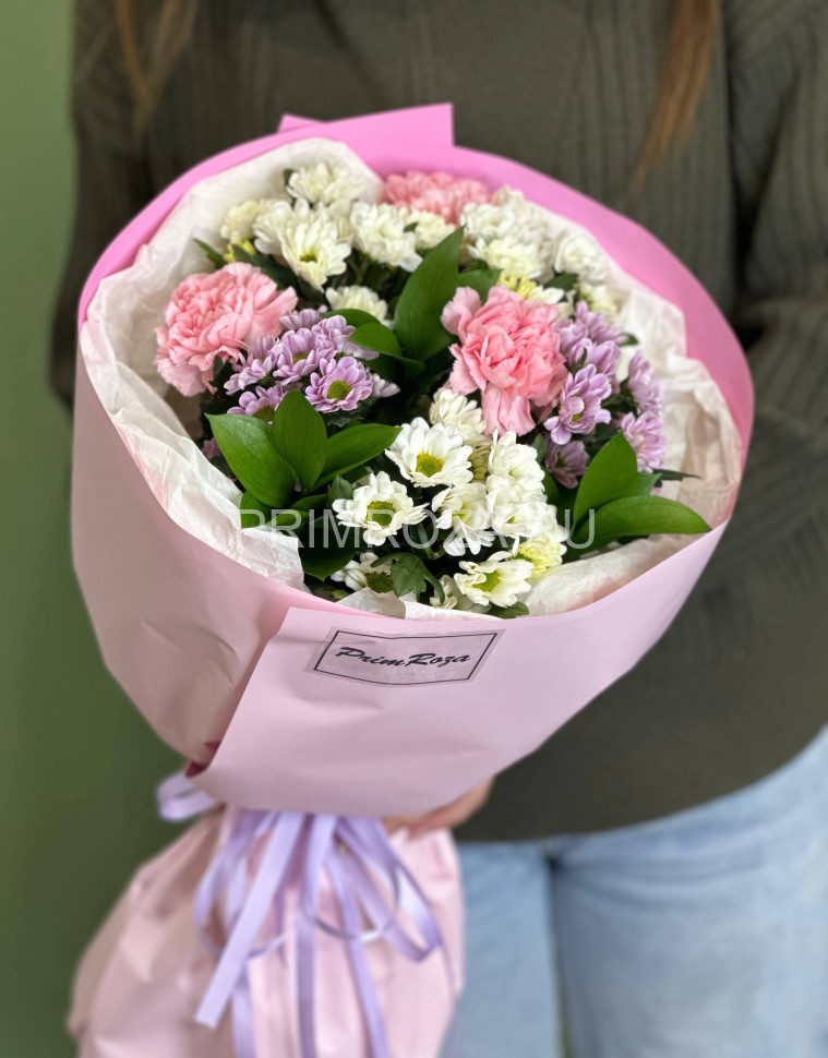#DV021 Нежный сборный букет   Flowers delivery Vladivostok