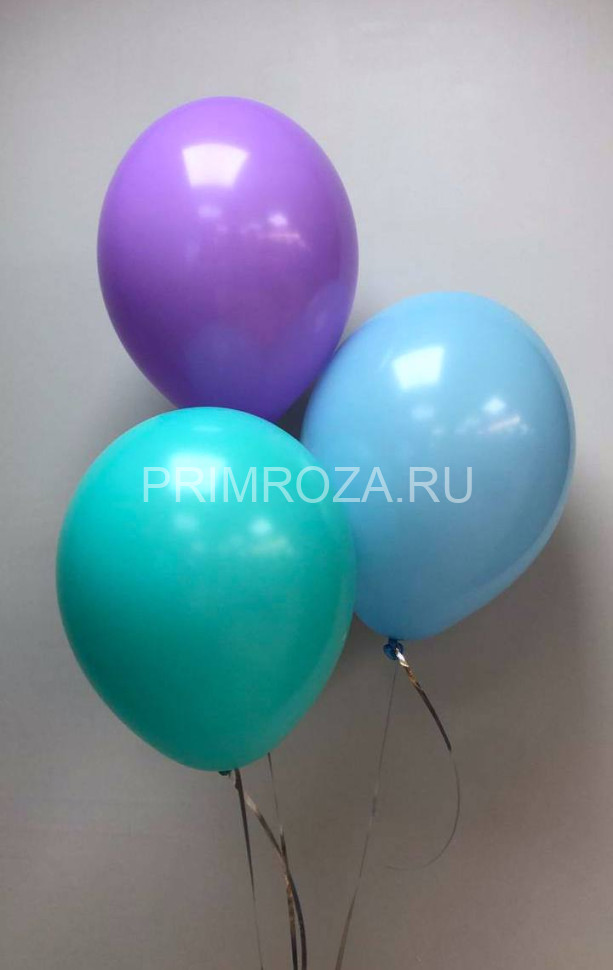 Связка из 3 латексных шаров Flowers delivery Vladivostok