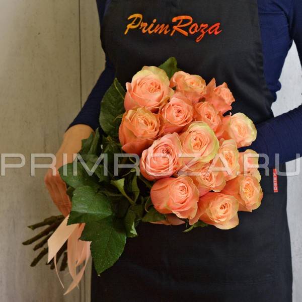 BOUQUET OF 15 ROSES PEONY 
