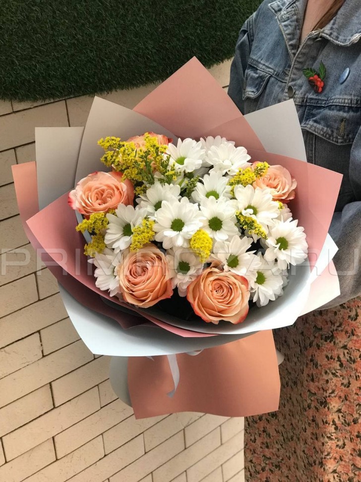 Prefabricated bouquet #V010421 Flowers delivery Vladivostok